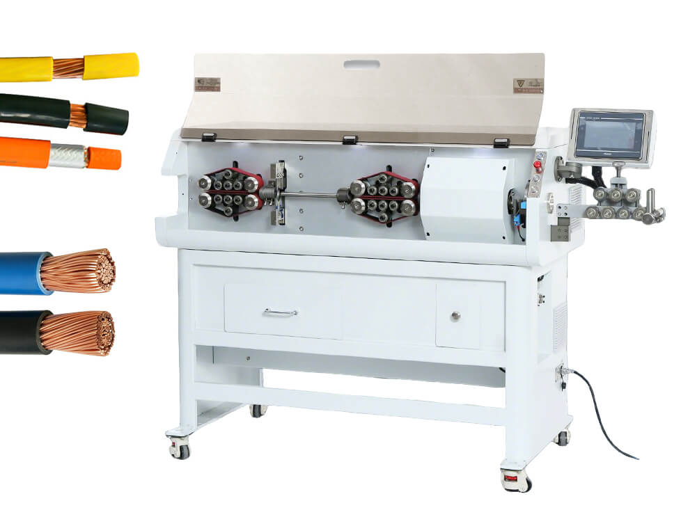 WS-9120X Wire Cutting and Rotary Stripping Machine